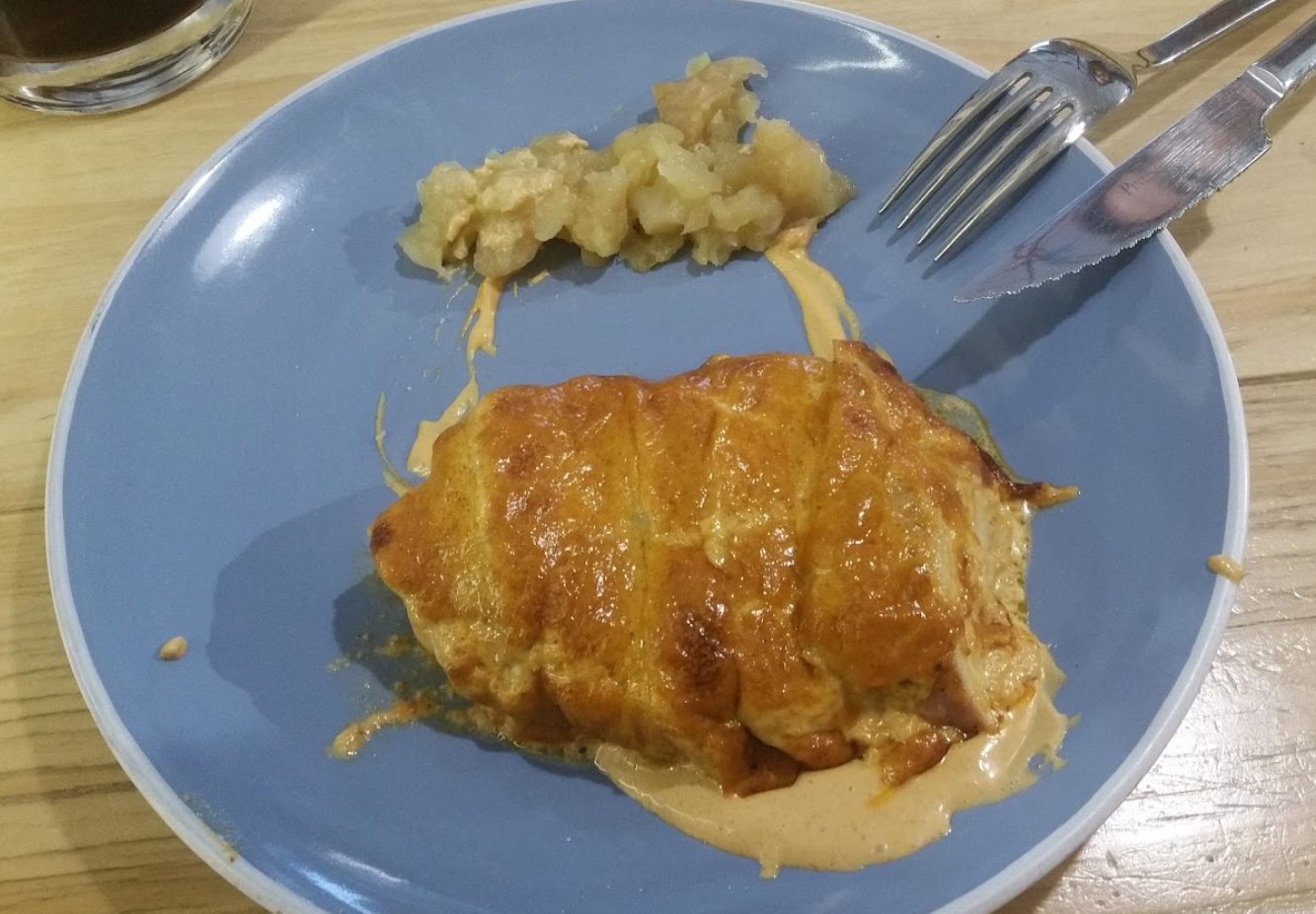 Pollo Zarandeado con mostaza y manzana - La Boca Del Lobo