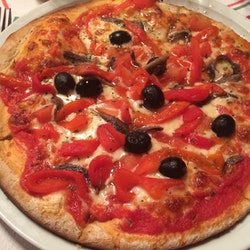 Pizza Prosciutto e Melenzane, Normal